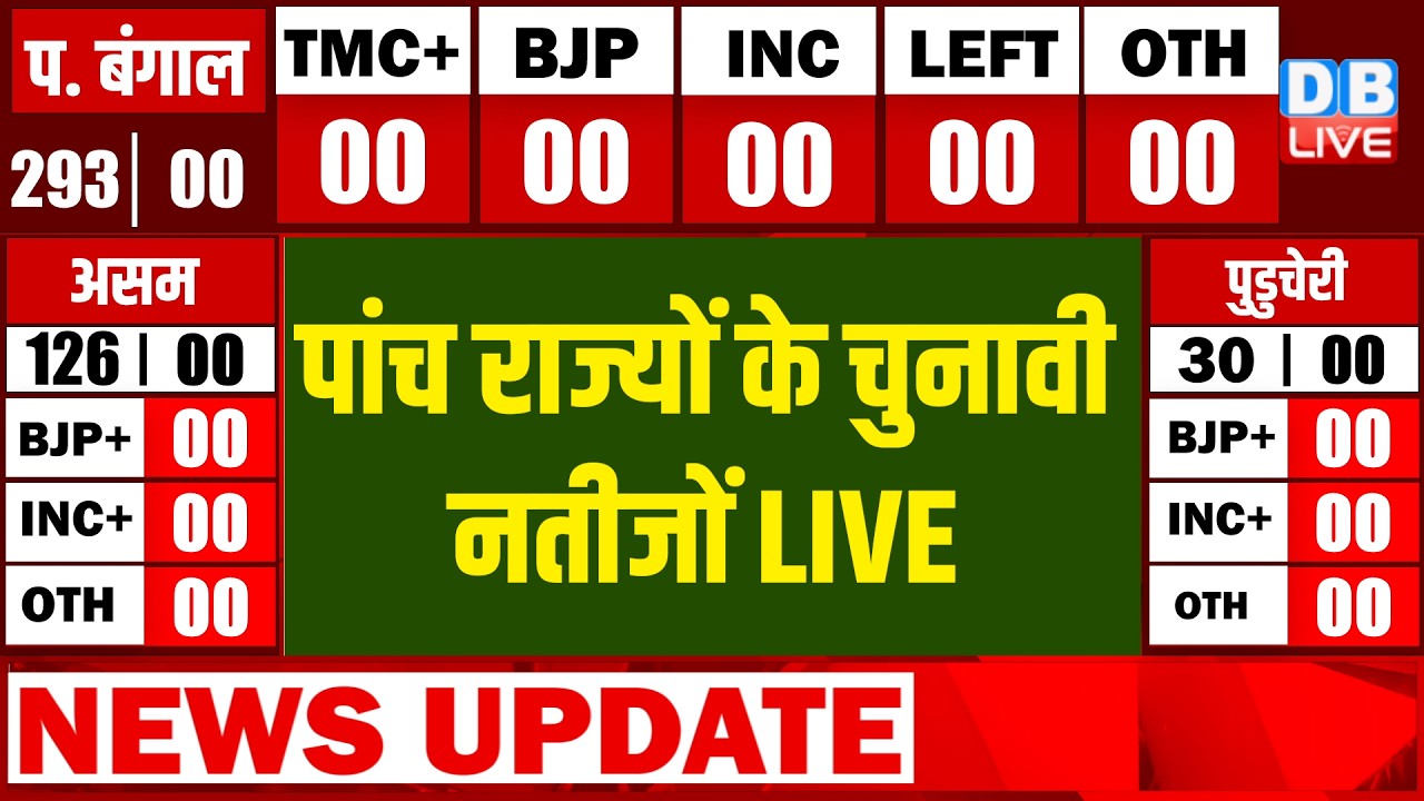 Assembly Election Results 2026 LIVE Updates: Bengal Election Results | Assam | Tamil Nadu