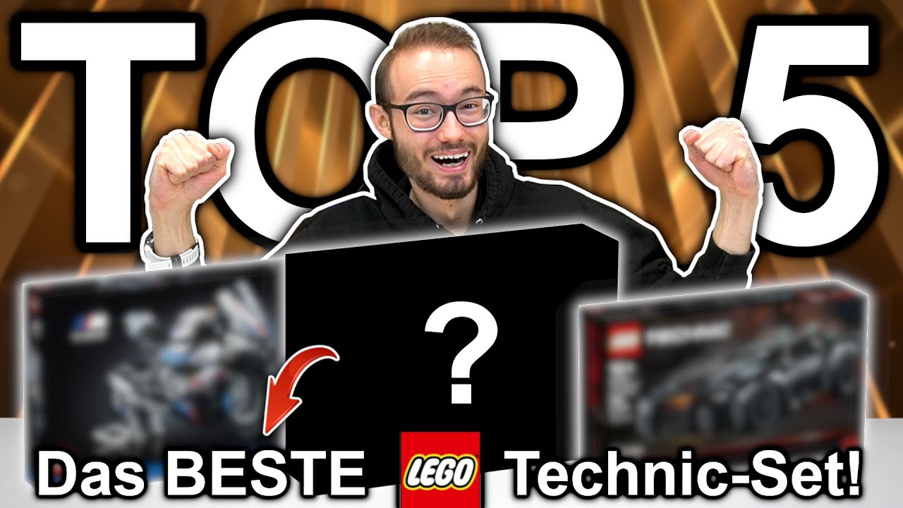 TOP 5: Die BESTEN LEGO® Technic Sets von 2022 im Ranking!