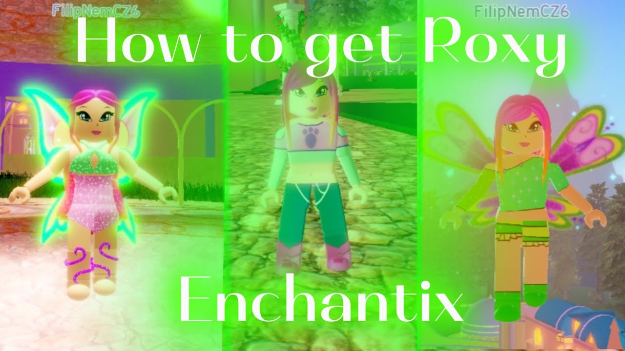 Как получить Рокси Энчантикс в Angelix Club [ROBLOX]