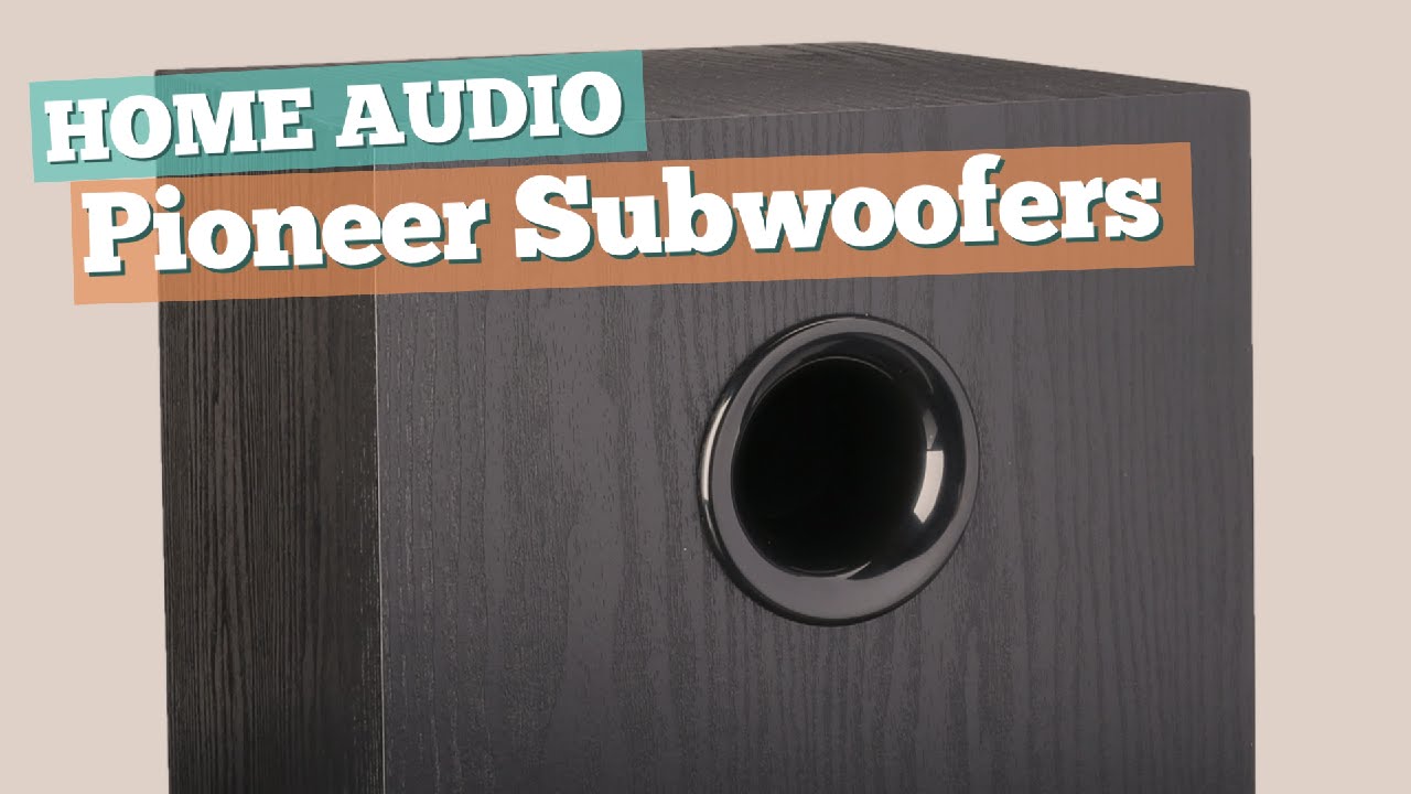 Pioneer Subwoofers // Home Audio Best Sellers