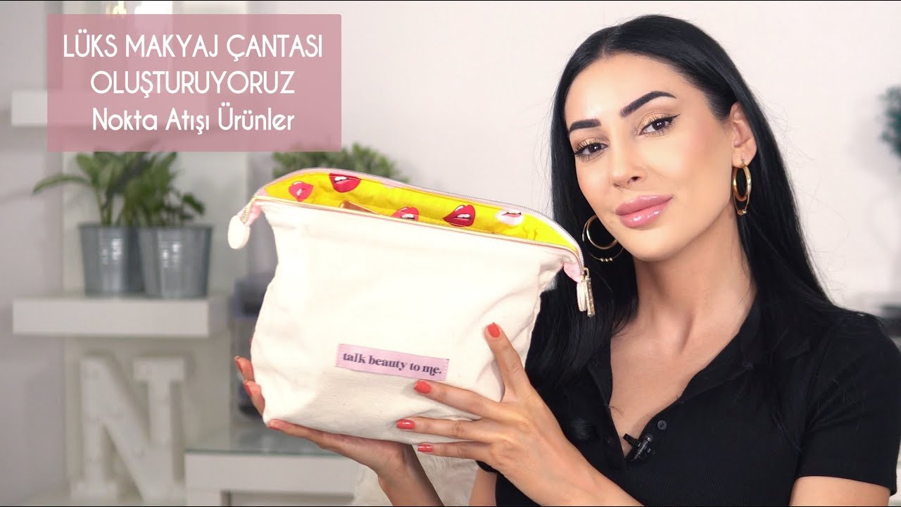Lüks Makyaj Çantası Oluşturuyoruz👛| Performansı Yüksek Sephora'ya Özel Ürünler❤️