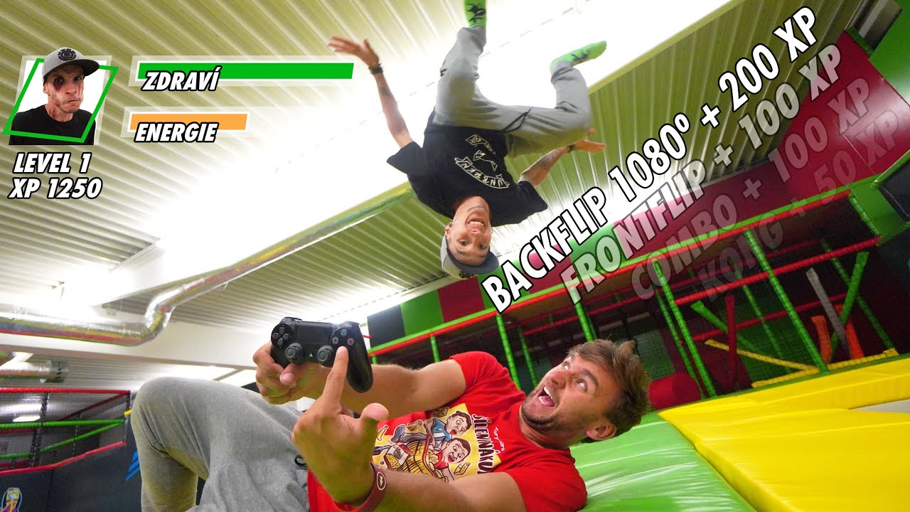 Ovládám Jaye Foxe Playstation Ovladačem v Parkour Hře!