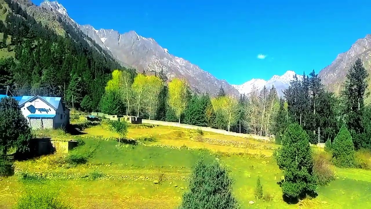 Beautiful Mountain Of Naltar Valley Gilgit Baltistan Pakistan