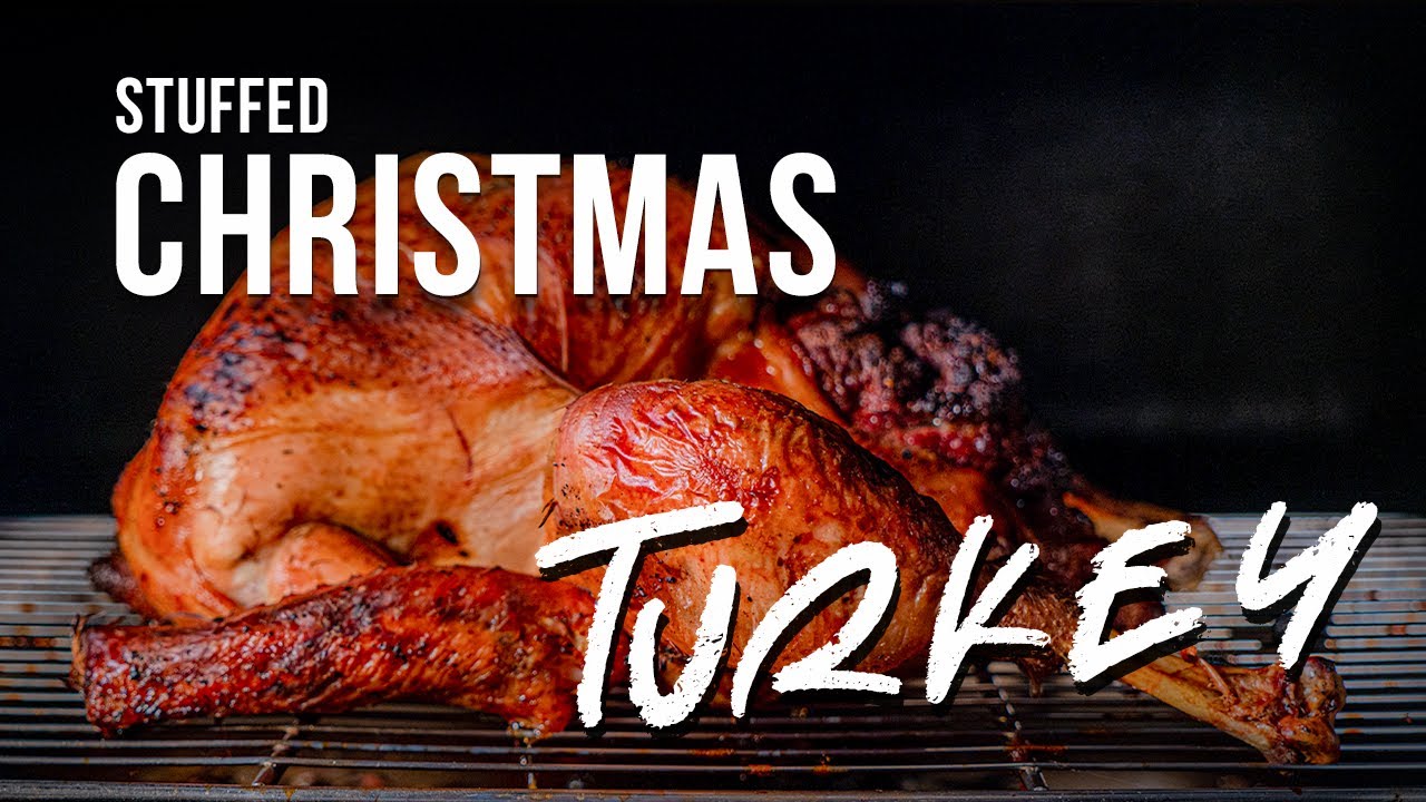 GEVULDE KALKOEN op de BBQ – Kerstmis Special | RAUW