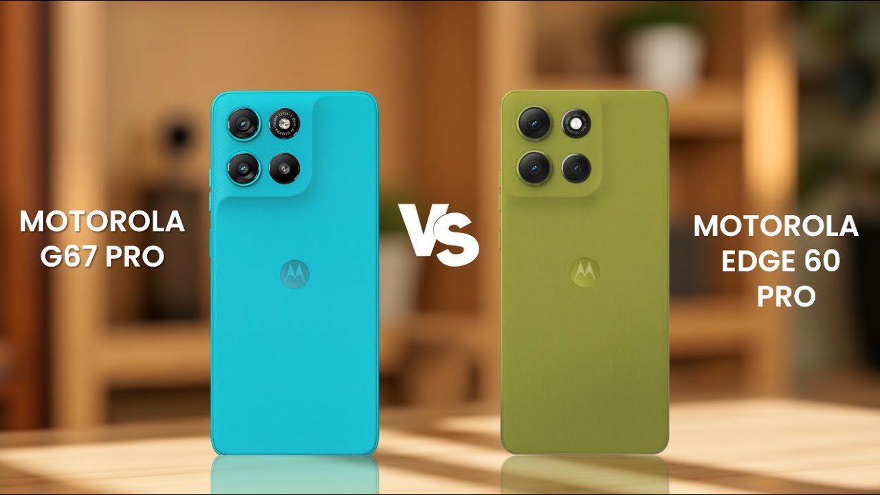 Motorola G67 Power vs  Motorola Edge 60 Power Full Comparison | Detailed Review & Verdict!