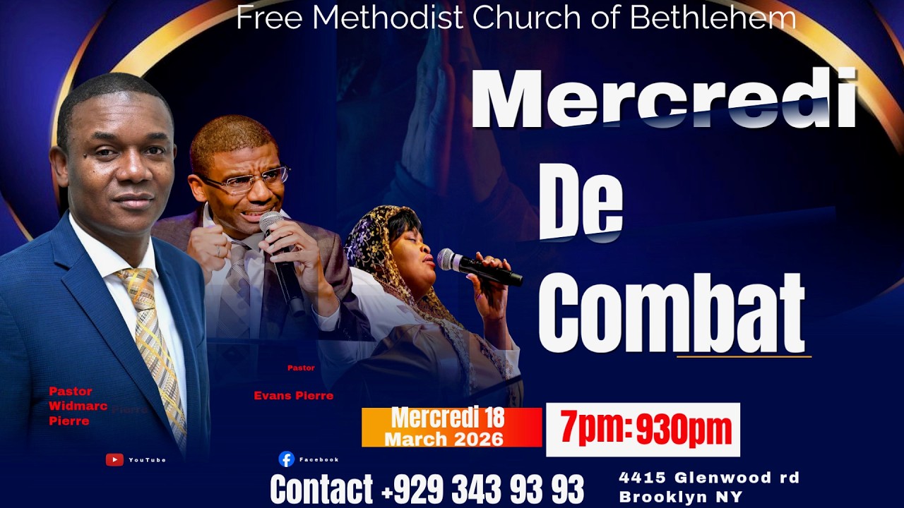 03/18/26 “LE COMBAT SPIRITUEL” Wednesday Night Prayer Service Ephesians 6:10-18