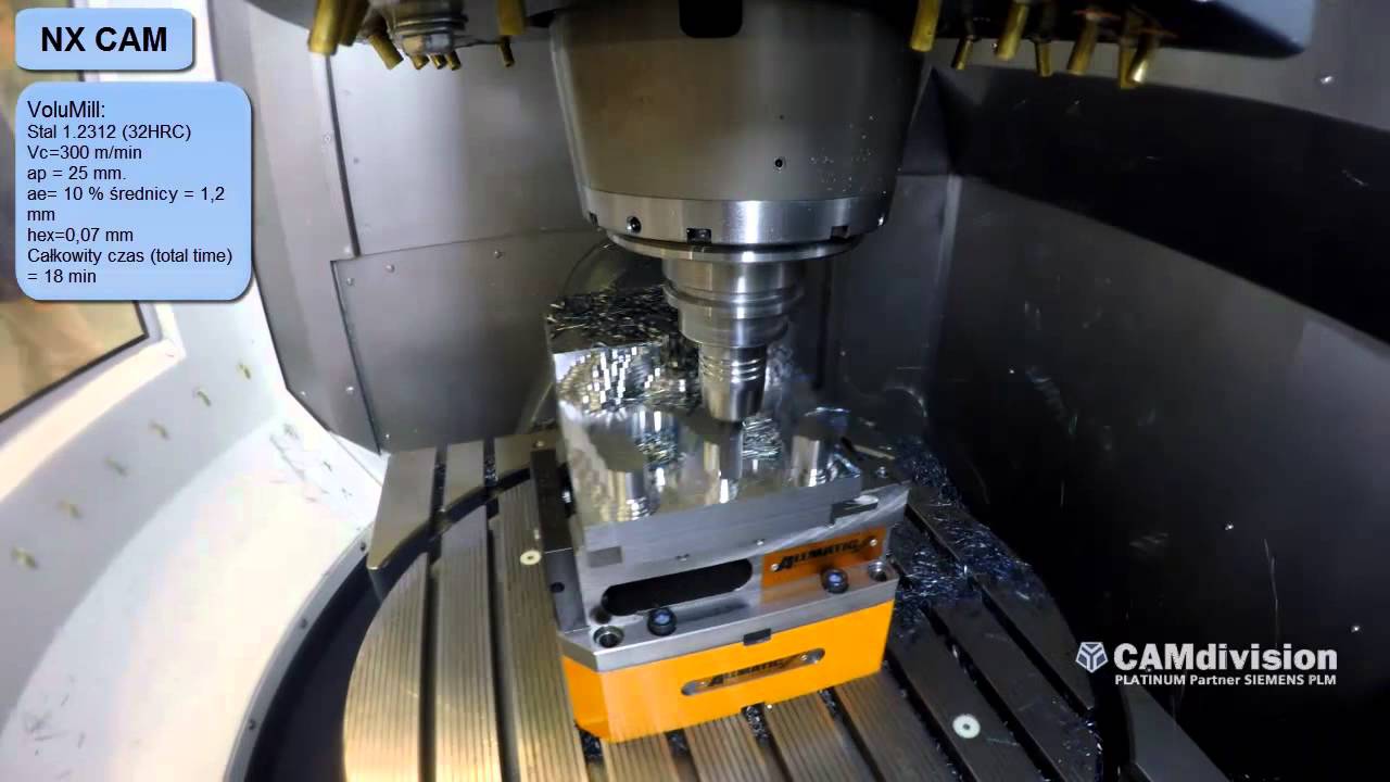 VoluMill NXCAM 3D shape