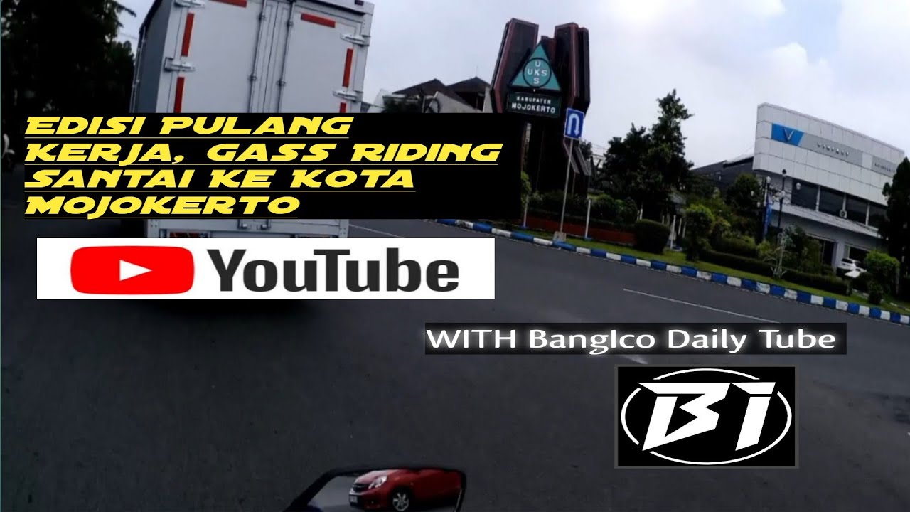 Edisi pulang kerja, Riding santai ke kota Mojokerto