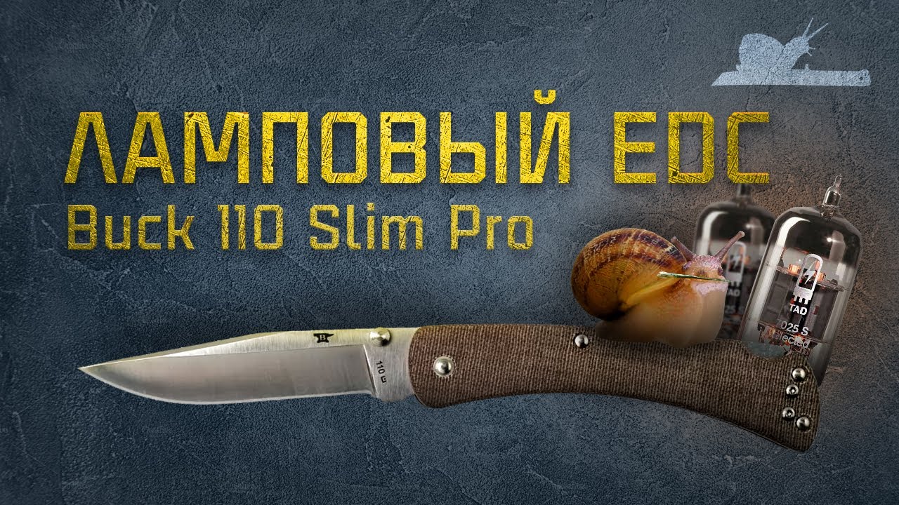Новая классика - Buck 110 Slim Pro #Ножи #Buck #EDC