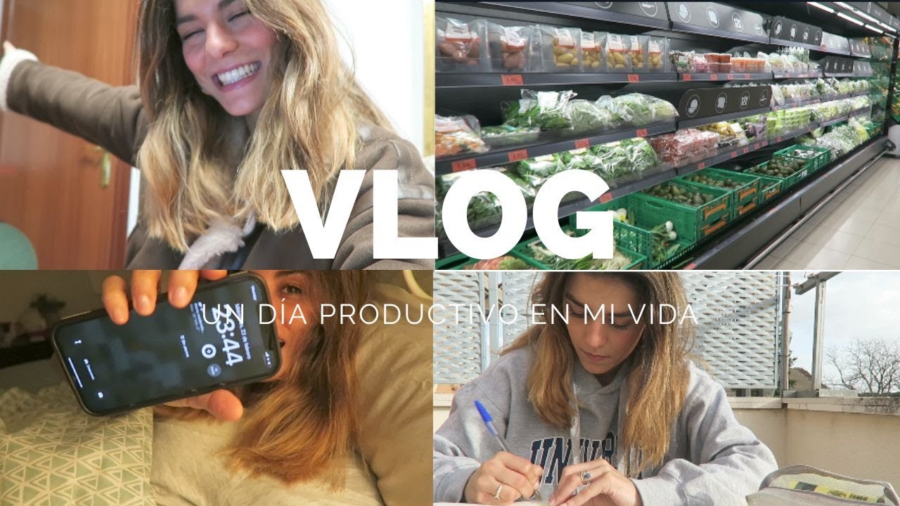 un DÍA PRODUCTIVO CONMIGO - cómo me organizo, libros, haul compra, y una receta fácil y sana !!