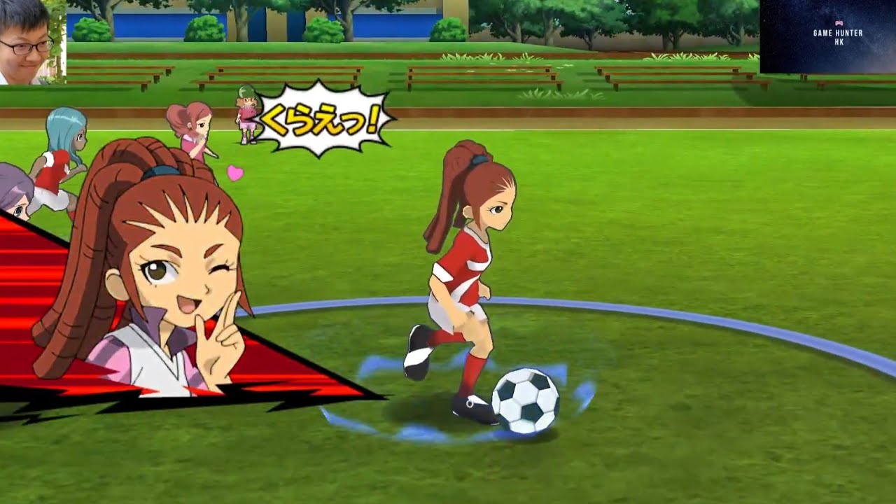 Inazuma Eleven Go Strikers 2013 xtreme オリジナルガールズチーム VS ガールズチーム Wii (Dolphin/Gameplay)