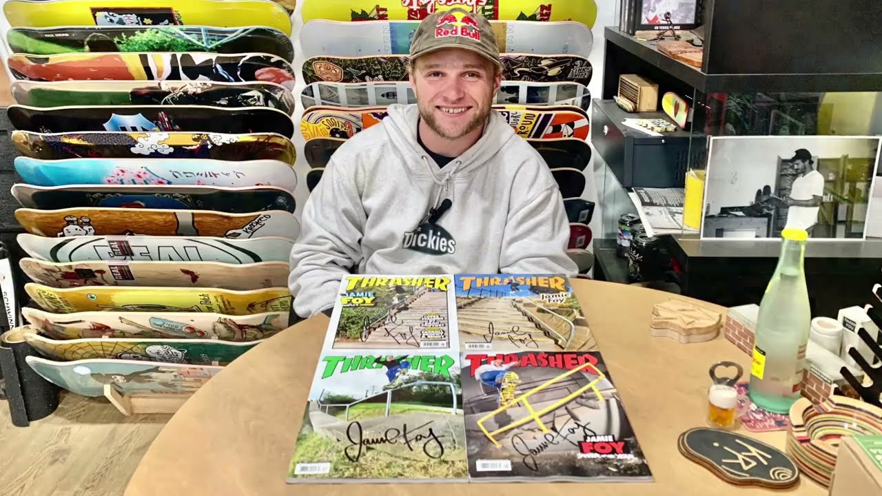 cover discussions - Jamie Foy