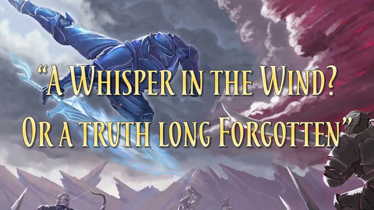 Stormlight Archive - Wind and Truth Advertisement (Concept Edit)