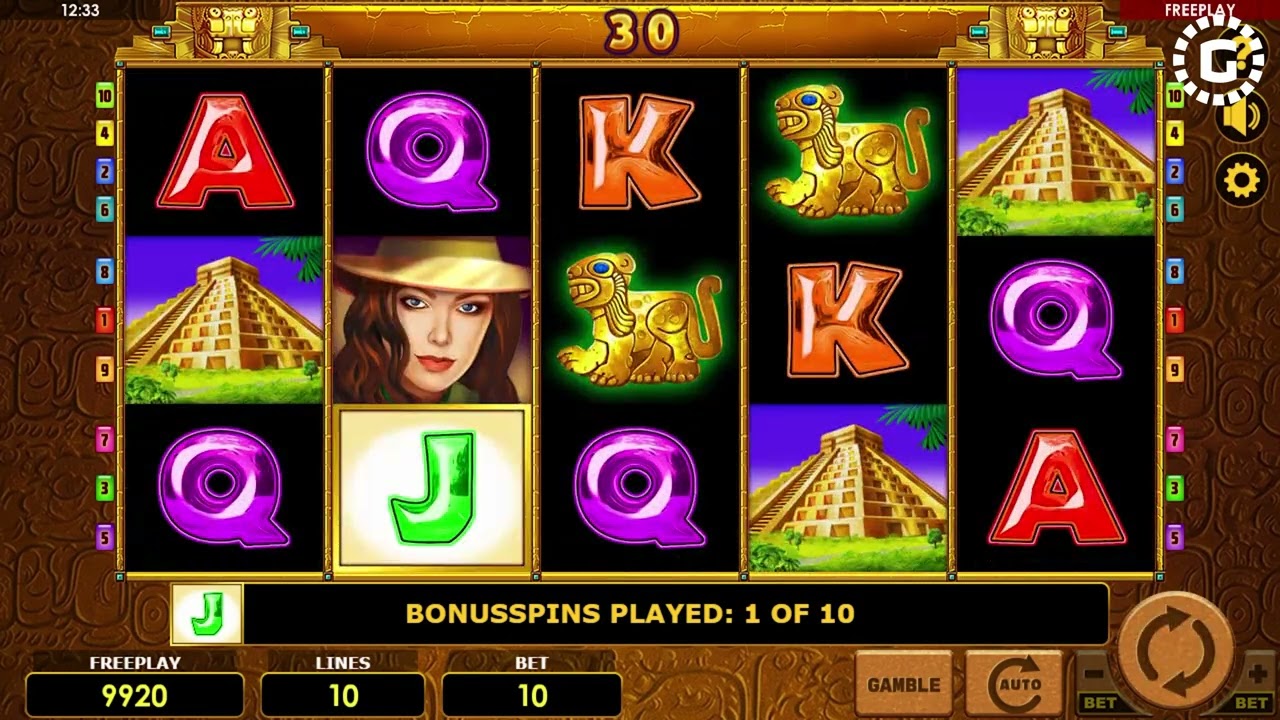 Book of Aztec by Amatic Slot Features | GamblerID