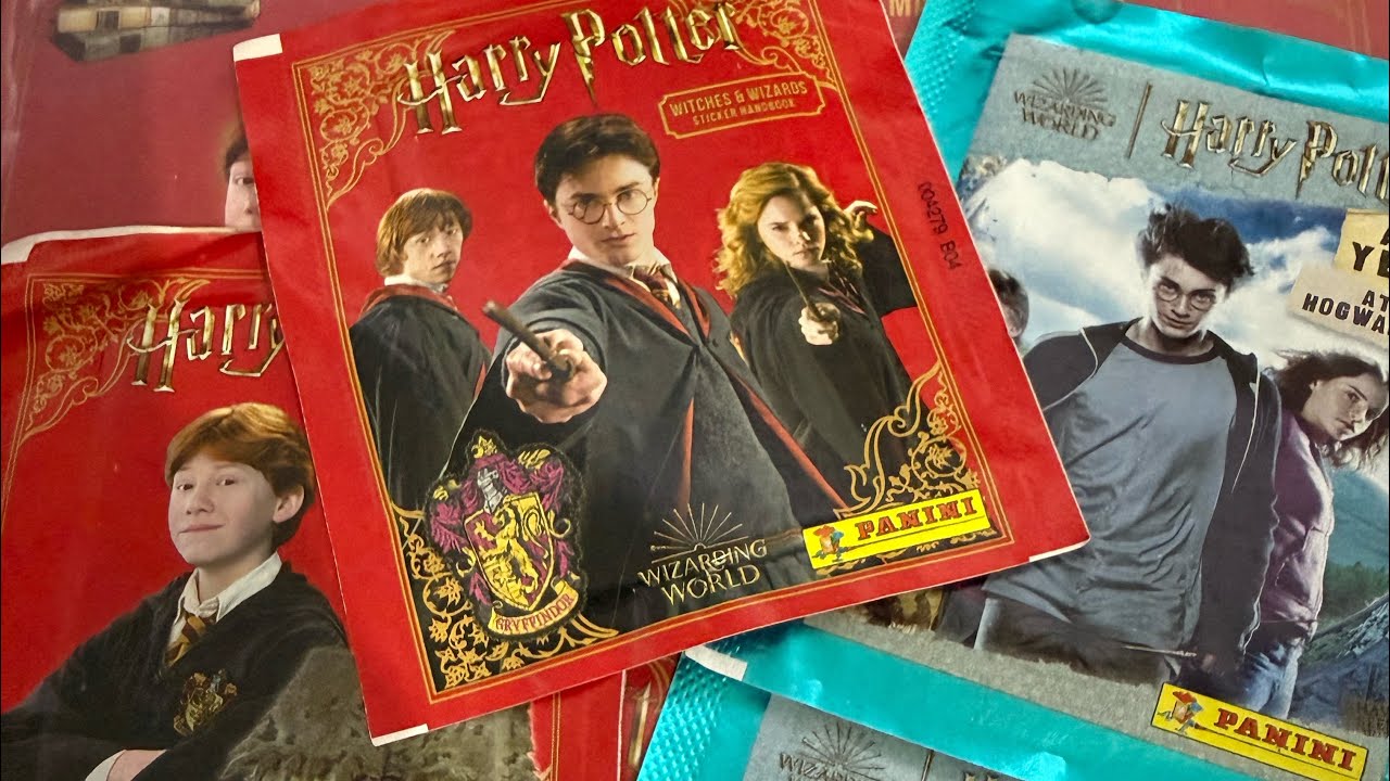Harry Potter #apertura #unboxing #pacchetti #album #panini #figurine #vid #hermione #hogwards #mago