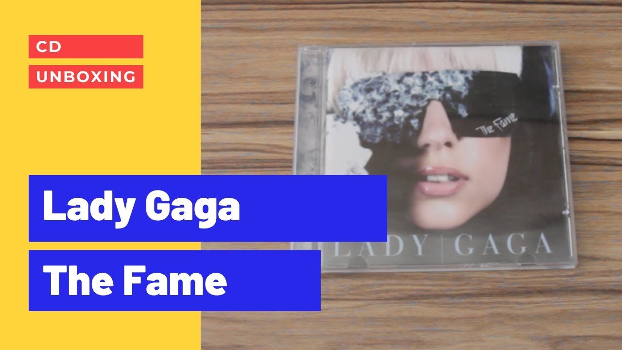 Unboxing CD Lady Gaga - The Fame