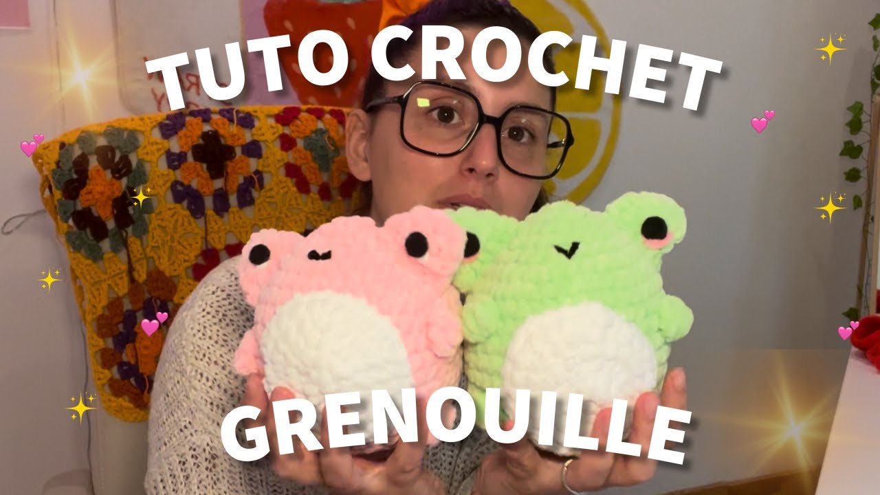 TUTO GRENOUILLE AU CROCHET AMIGURUMI FACILE - FROG FRENCH CROCHET TUTORIAL AMIGURUMI EASY ✨🐸