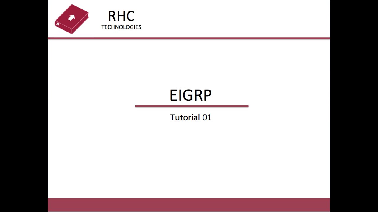 EIGRP Tutorial - 01
