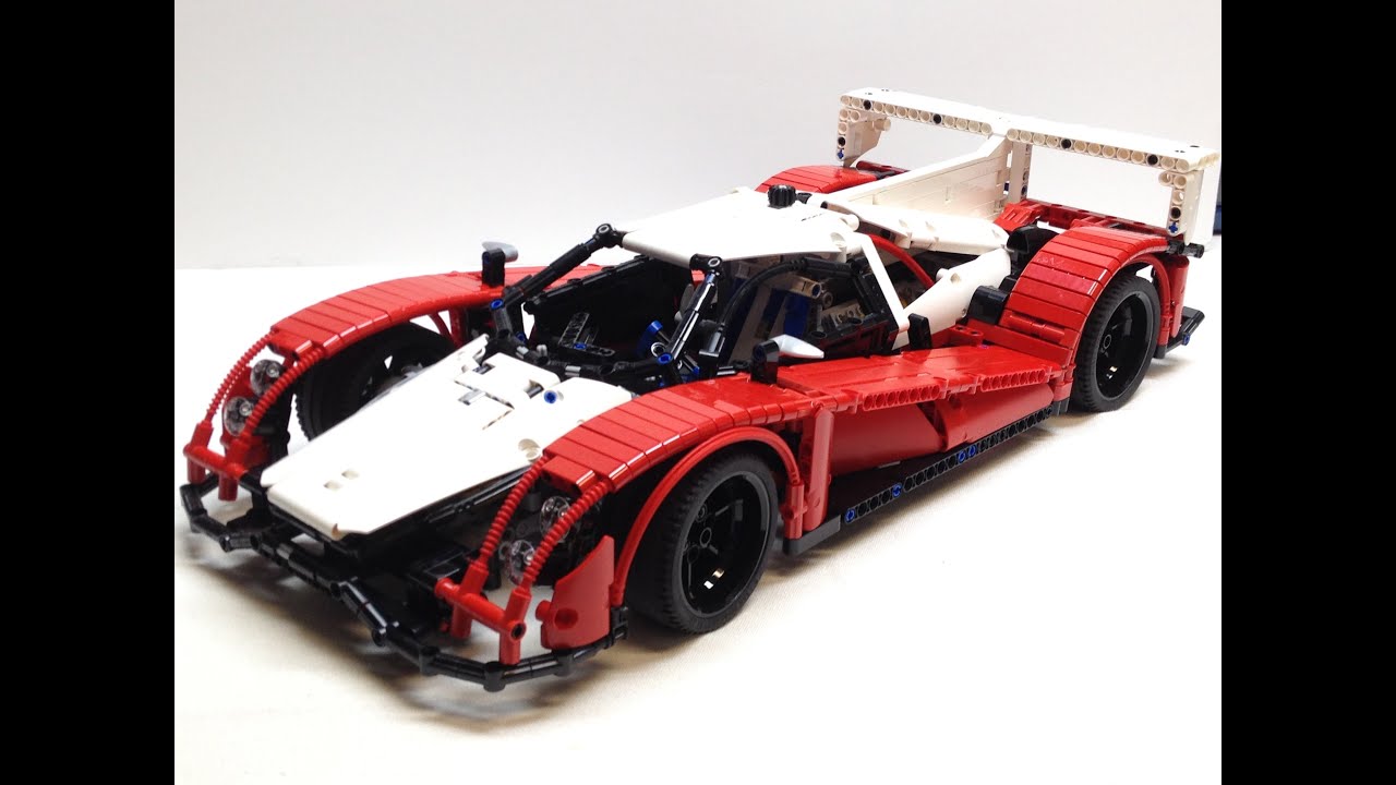 LEGO Technic Le Mans Prototype 1 Race Car Review | Designed by Nico71