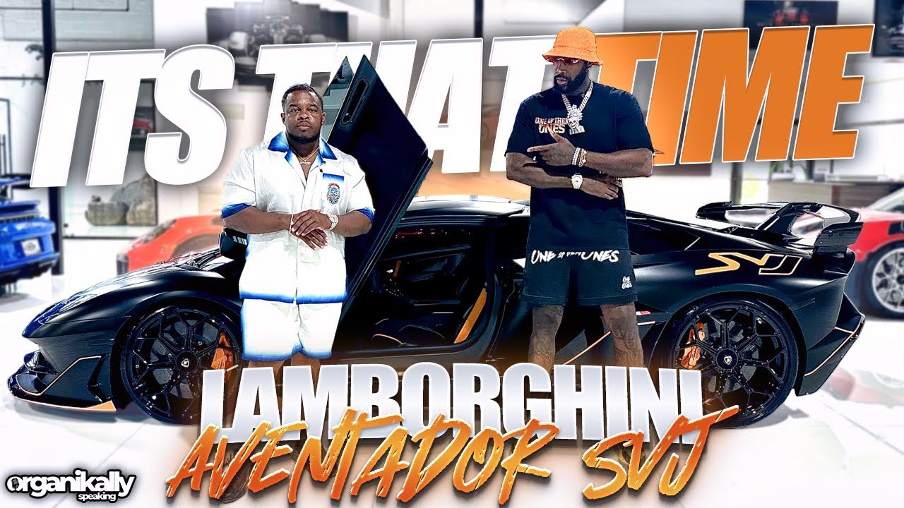 SUPERCAR SHOPPING WITH ORGANIK | LAMBORGHINI AVENTADOR SVJ ft. Daruis benders