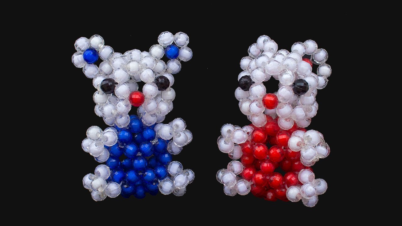 How To Make Teddy Bear / Beaded Teddy Bear / Beaded Doll / Putir Kaj / BeadWork