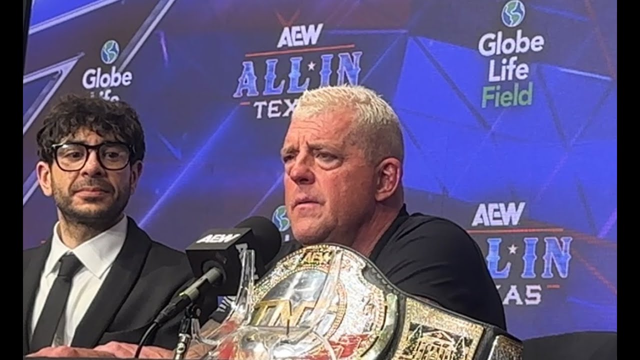 "I Finally Get It" - An Emotional Dustin Rhodes on His AEW All In TNT Title Win