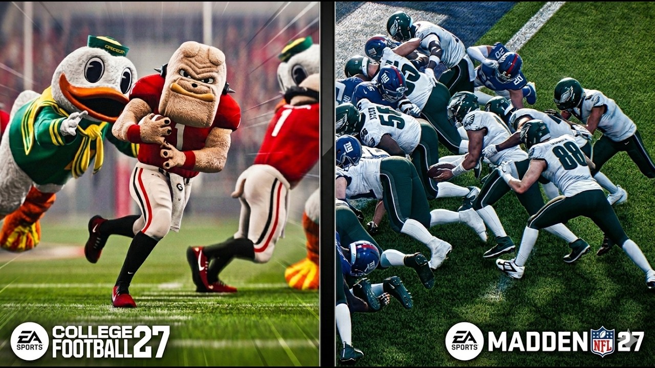 Нам слили кучу нового ГЕЙМПЛЕЯ College Football 27 и Madden NFL 27!?