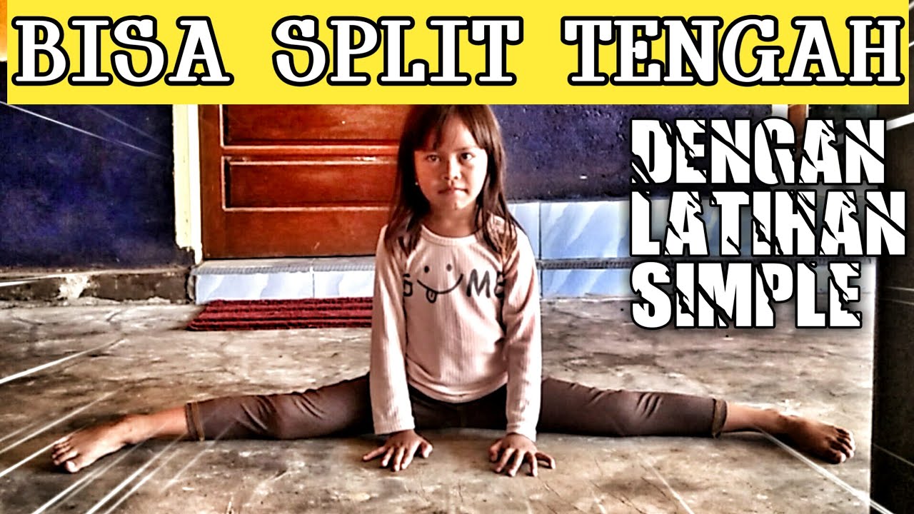 cara split tengah bagi pemula 2020 || latihan simple