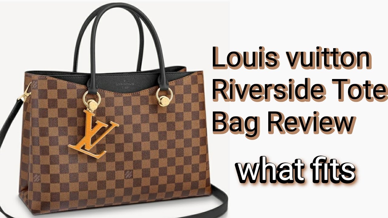 Louis vuitton Riverside Tote Bag Review. What fits and pricing.