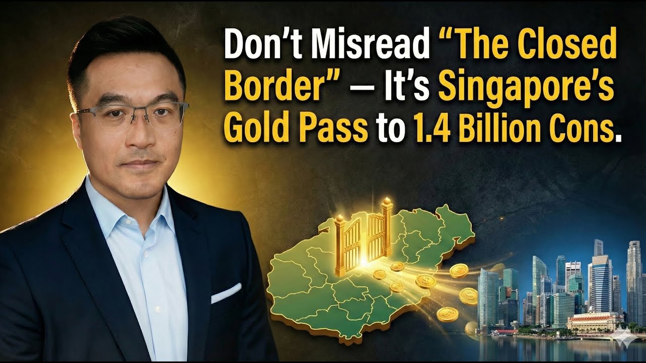 Don't Misread "The Closed Border" — It's Singapore's Gold Pass to 1.4 Billion Consumers.