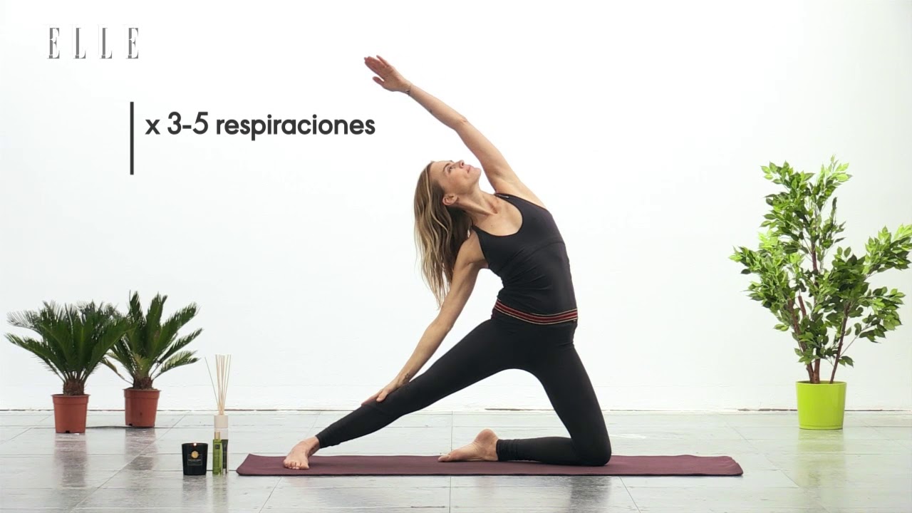 Yoga para el final del d&iacute;a - Tutorial | Elle Espa&ntilde;a