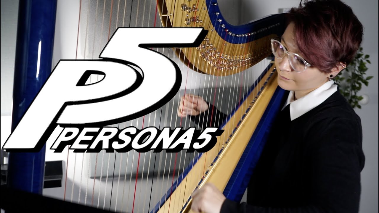 Persona 5 - Beneath the Mask Cover  - [ Rain ] - Harp