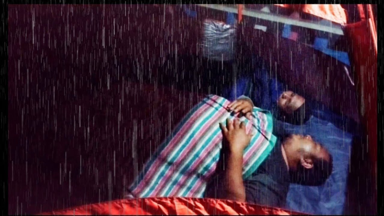 hujan deras semalaman - menambah nikmatnya makan malam hasil buruan