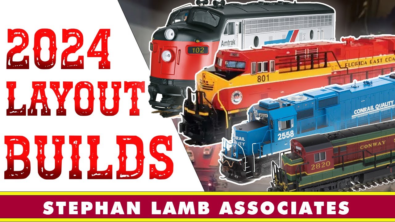 Custom Model Railroads Built in 2024 - Stephan Lamb Associates