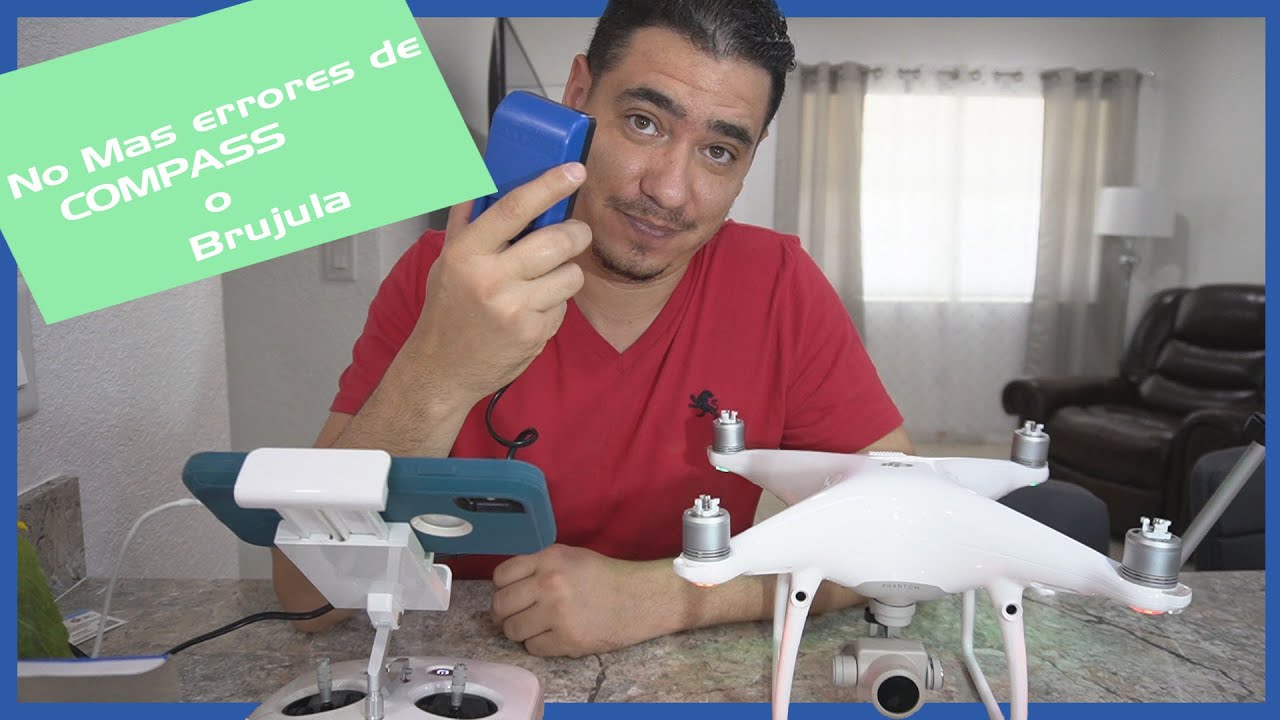 Desmagnetizando Phantom 4 Pro | no mas errores de COMPASS |