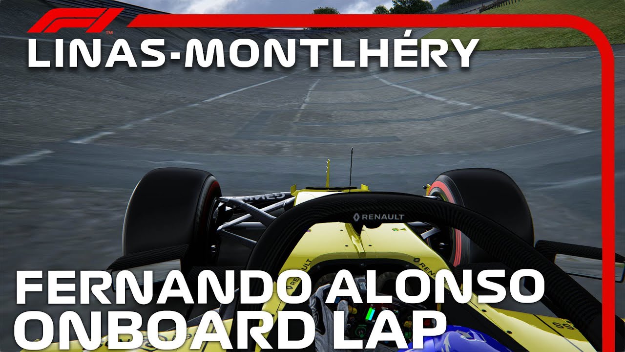 F1 2020 Linas-Montlhery | Fernando Alonso Onboard | Assetto Corsa