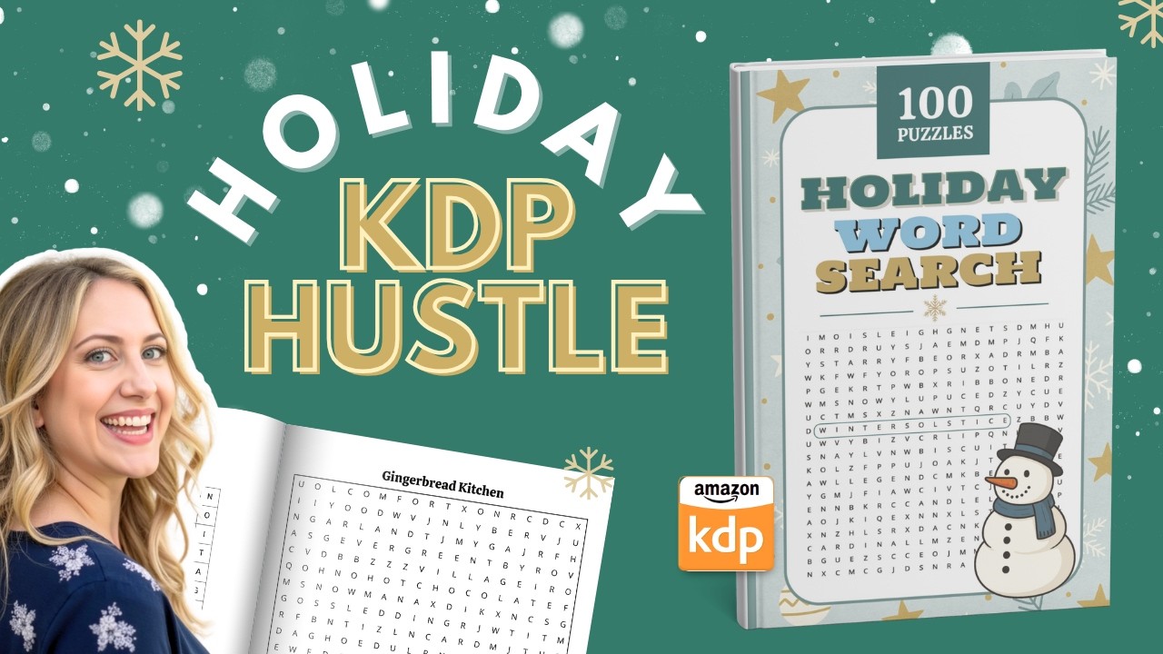 Create & Sell Holiday Word Search Books on Amazon KDP - Book Bolt UPDATE!