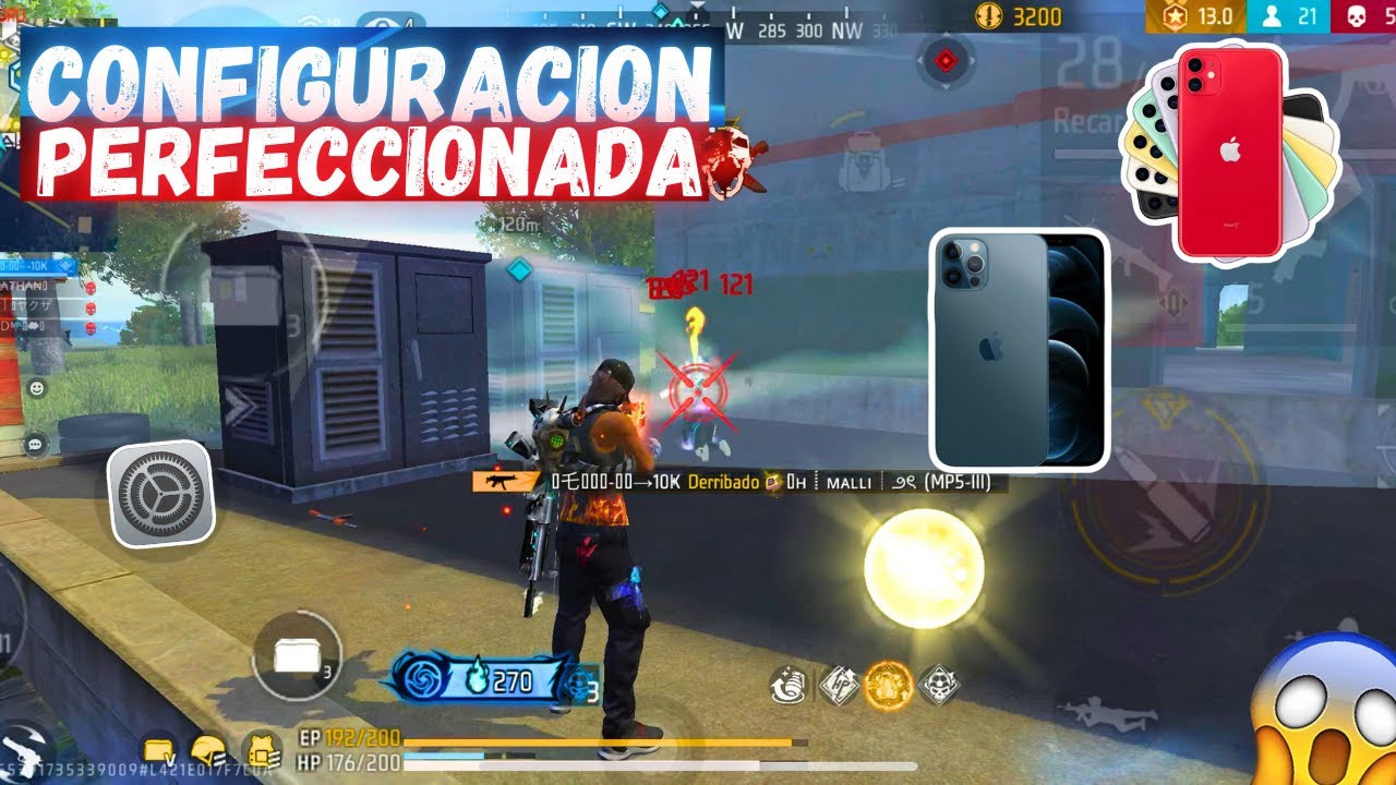 MI MEJOR SENSIBILIDAD 👑🔥 + CONFIGURACIÓN para iphone ⚙️ Free Fire 2026 8 plus/11/12/13/14/15 pro Max