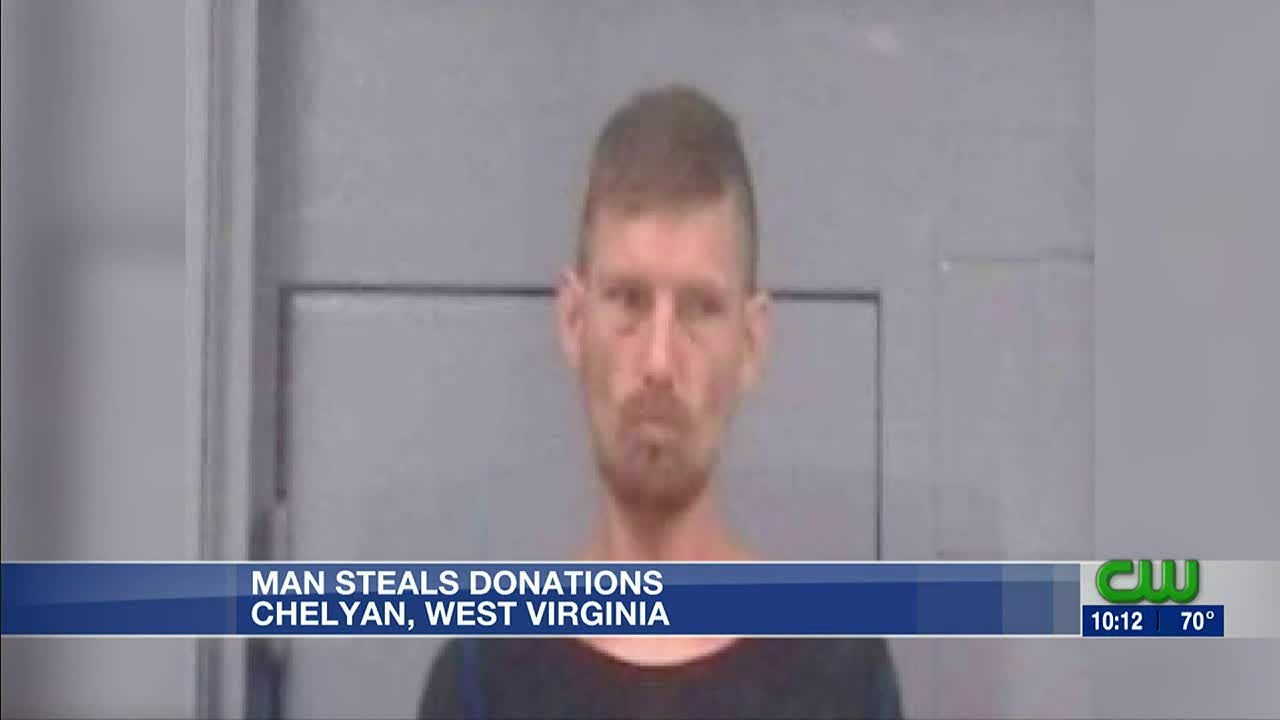 Man charged in theft of donation box