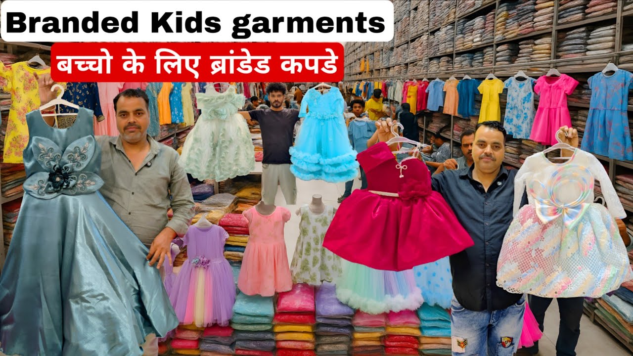 Branded kids wear wholesale market in Delhi Gandhi nagar kids wear manufacturer vanshmj