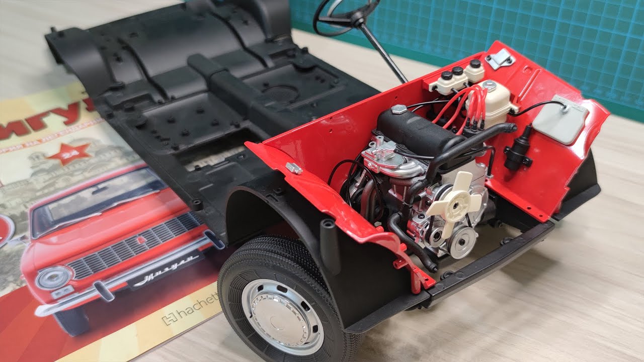 Сглобяване на ВАЗ 2101 Жигули 1:8 - Брой №24