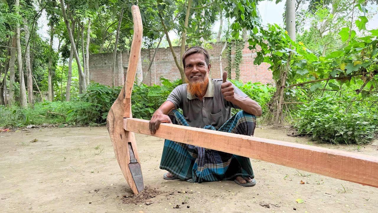 How to Make a Wooden Plow | Start to Finish Full Process. 😱 #woodworking 
