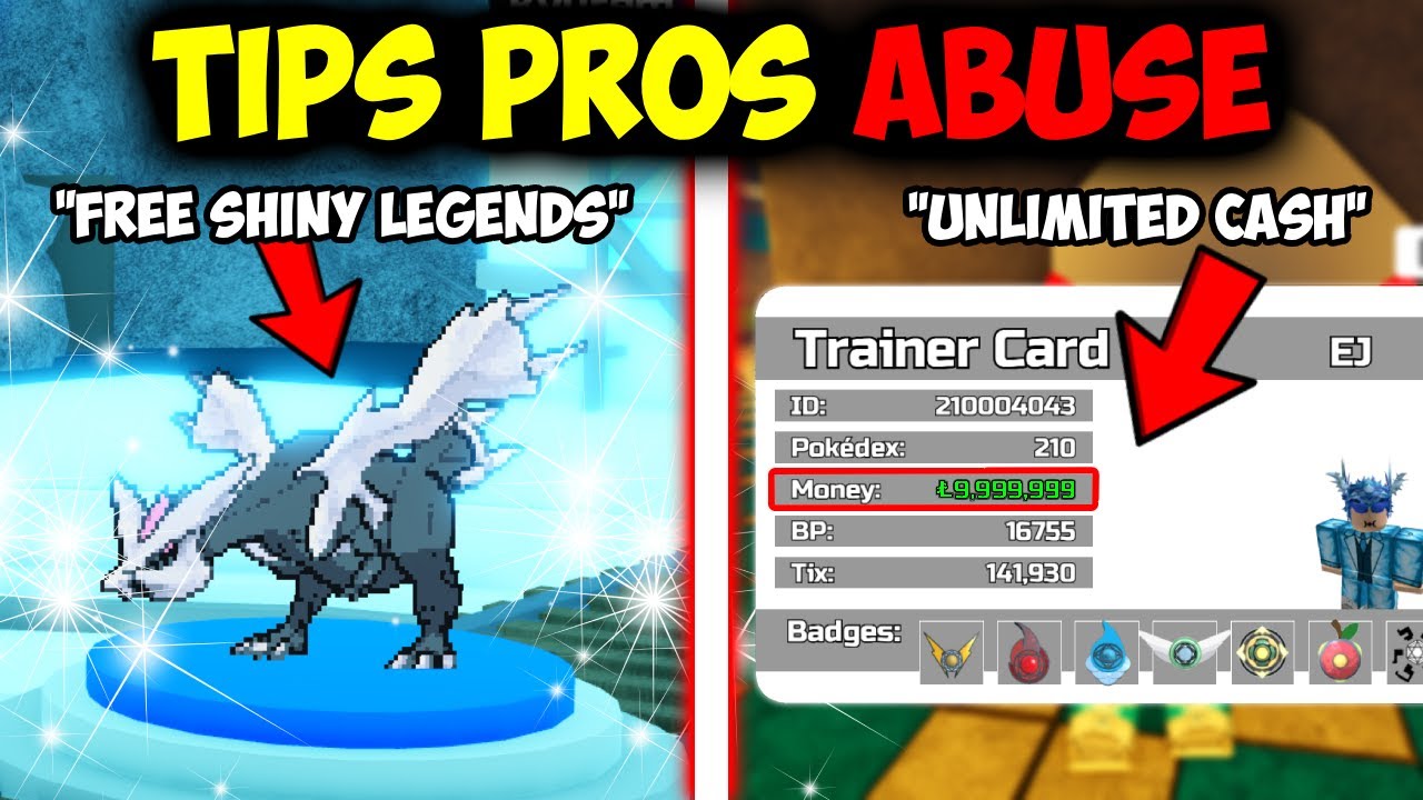 Top 10 Tips Pros ABUSE in Pokemon Brick Bronze (Roria Conquest Roblox)