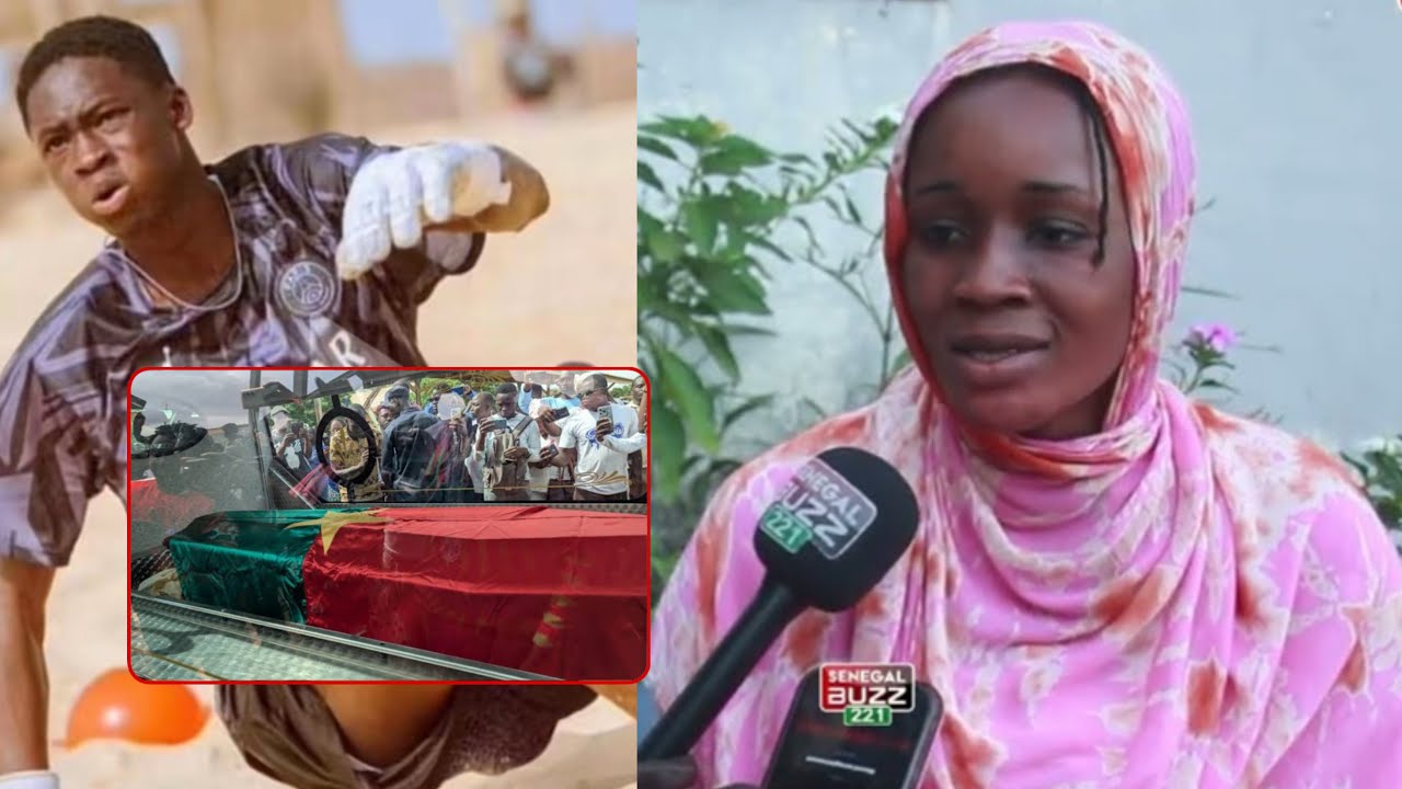 Arriv&eacute;e du corps de Cheikh tour&eacute;, une autre victime &agrave; Thies.. Sa grande s&oelig;ur en larmes et brise le..