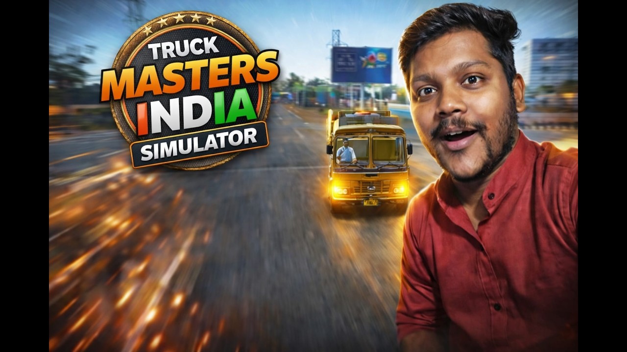 MY FIRST DELIVERY IN TRUCK 🚛  MASTERS INDIA SIMULATOR!