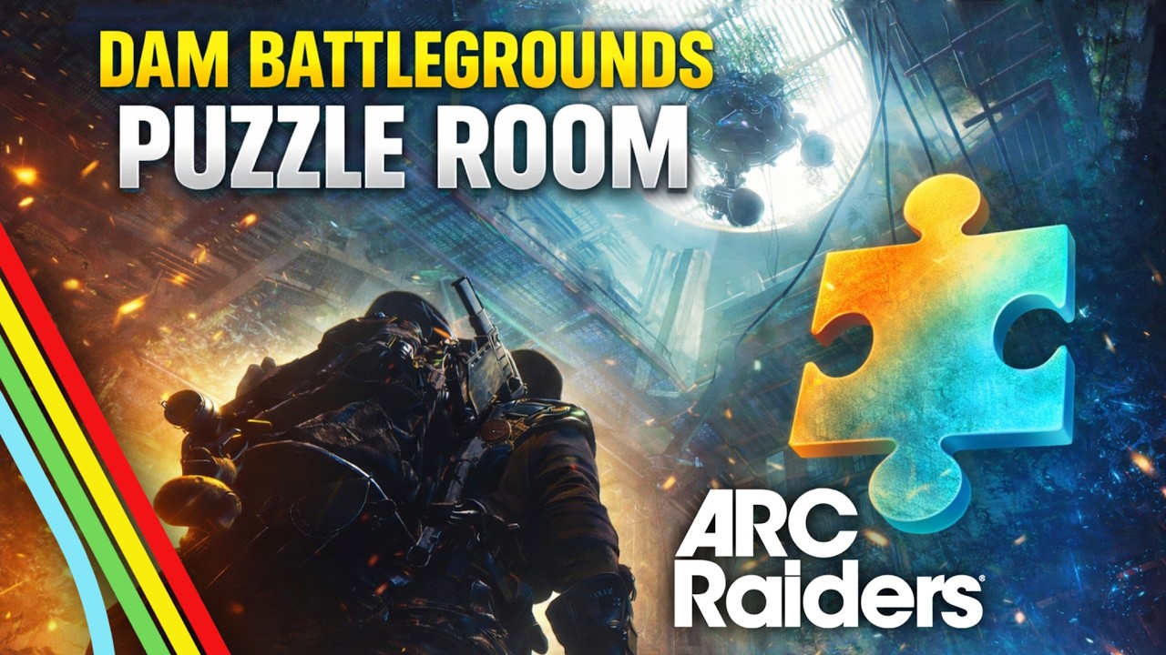 Dam Battlegrounds Puzzle Room With 3 People (Arc Raiders)
