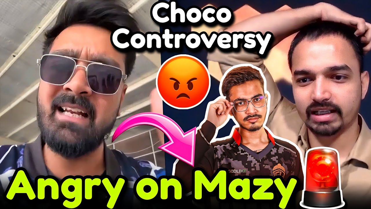 MAZY Vs ANKIBOT Angry Reply 🥵 Choco Controversy🚨 Biased Towards GodL ?