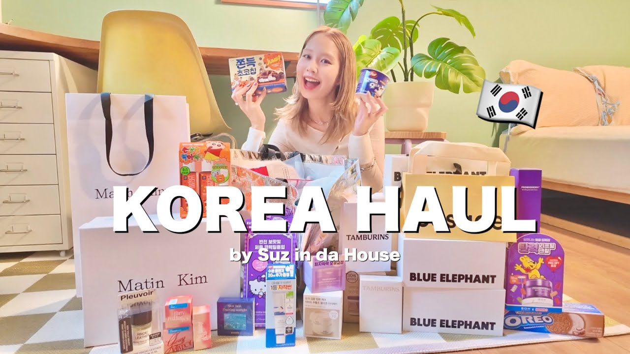 【購入品】韓国で買った物紹介🙆🏻‍♀️🇰🇷💖スキンケア/雑貨/オリーブヤング⭐️