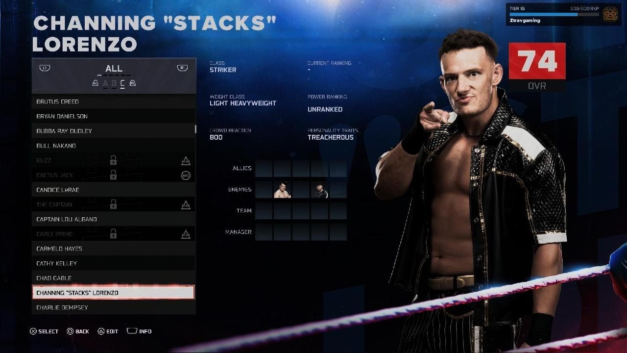 My WWE 2K26 roster pt 1