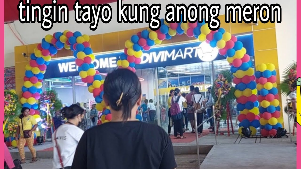 Grand opening of divimart and savemore in Baybay leyte